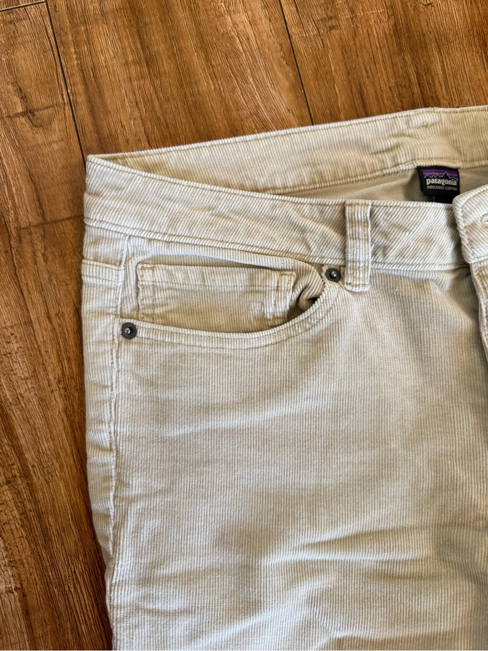Patagonia Women’s Tan Beige Slim Straight Corduroy Jeans Pants Size 29 - Picture 5 of 12